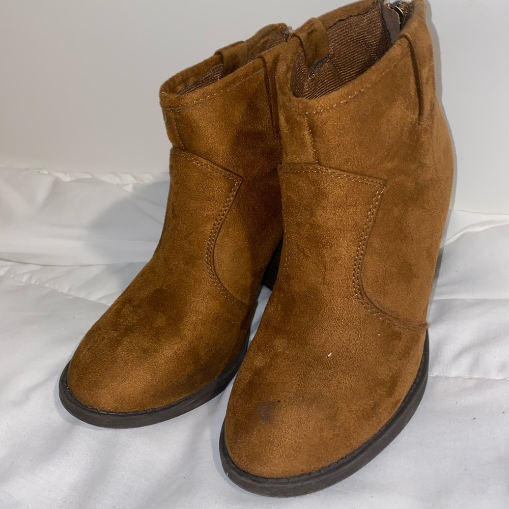 Brown Booties - Picture 2 of 6